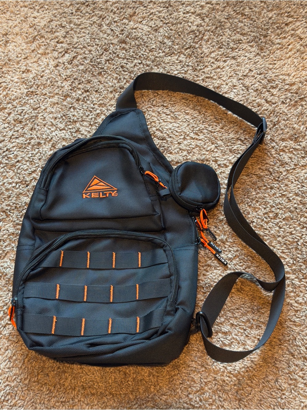 Kelty Cargo Tactical Crossbody Sling Bag with Detachable Tech Pouch